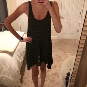 Free People lace Trapeze Dress Size L